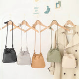 Women Messenger Bags Leather Casual Tassel Handbags Female Bag Vintage
