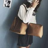 Women Messenger Bags Leather Casual Tassel Handbags