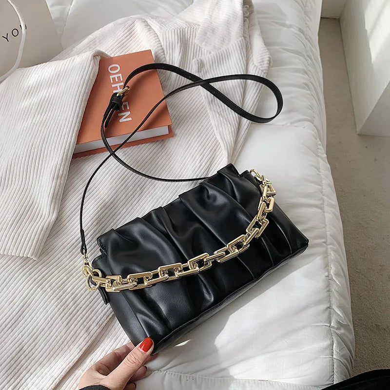 Women Messenger Bags Leather Tassel Handbags Vintage Big Size Tote Shoulder Bag