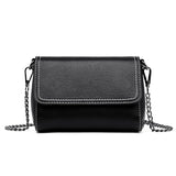 Leather Chain Women Messenger Bag Shoulder Crossbody Purses