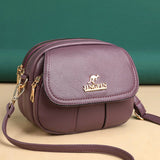 Women Messenger Bags Leather Large Capacity Phone Purse Waterproof