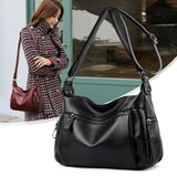 Leather Women Messenger Bag Crossbody Travel Shoulder Sac A Main Bolsa