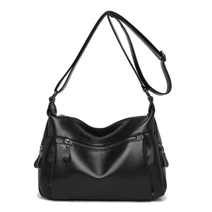 Leather Women Messenger Bag Crossbody Travel Shoulder Sac A Main Bolsa