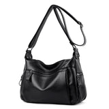 Leather Women Messenger Bag Crossbody Travel Shoulder Sac A Main Bolsa