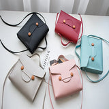 Heart Pendant Girls Shoulder Crossbody Bag Lady Mini Handbag