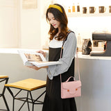 Heart Pendant Girls Shoulder Crossbody Bag Lady Mini Handbag