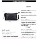 Leather Crossbody Bag Tassels Small Shoulder Bag for Women