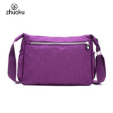 Mini Nylon Messenger Bag Women Tote Handbag Shoulder Bag Crossbody Bolsas