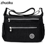 Mini Nylon Messenger Bag Women Tote Handbag Shoulder Bag Crossbody Bolsas