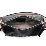 Cowhide Leather Crossbody Bag for Women High Capacity Shoulder Handbag