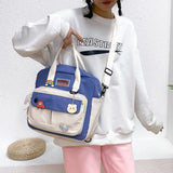 Nylon Backpacks Handbags Shoulder Bag Crossbody Schoolbags for Girls