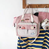 Nylon Backpacks Handbags Shoulder Bag Crossbody Schoolbags for Girls