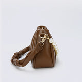 Women Messenger Bags PU Leather Pouch Handbag Crossbody Bag Soft Clutch Lady