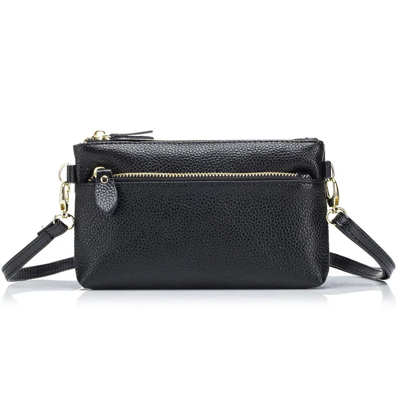 Small Leather Crossbody Bag Women Clutch Purse for Summer