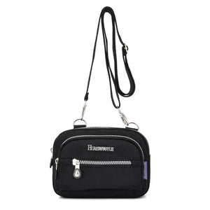 Women Small Shoulder Bag Waterproof Nylon Crossbody Handbag