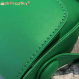 Small Leather Shoulder Crossbody Bag for Women Flap Pocket Satchel
