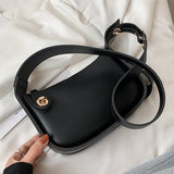 Vintage Leather Crossbody Bag Women Shoulder Sac A Main Handbags