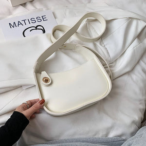 Vintage Leather Crossbody Bag Women Shoulder Sac A Main Handbags