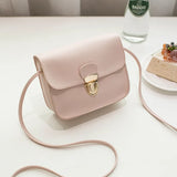 Women Messenger Bags Woman Bag Famous Brands Solid Cover Lock