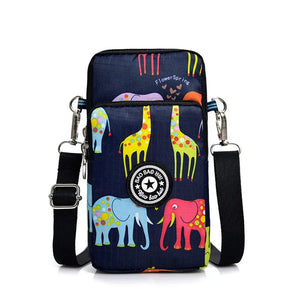 Women Flap Hand Bag Sports Arm Shoulder Purse Mini B