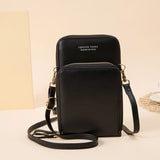 Women Messenger Shoulder Bag Mobile Phone Pouch Crossbody Bags Zipper Wallet