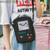 Mini Nylon Robot Phone Purse Crossbody Bag