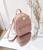 Women Mini Backpack Girls PU Shoulder Bag