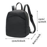Women Mini Backpack Lady Shoulders School Bag Girl Crossbody Bag