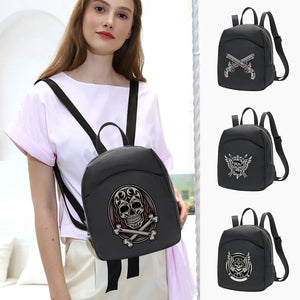 Skull Series Mini Backpack School Bag for Girl