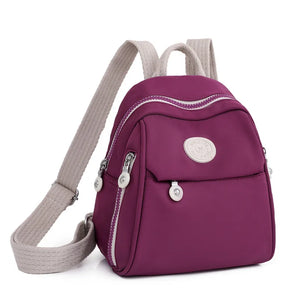 Waterproof Nylon Mini Backpack for Teenage Girls