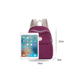 Waterproof Nylon Mini Backpack for Teenage Girls