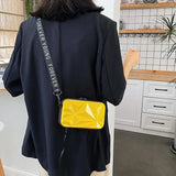 Women Mini Box Bags Uneven Surface Handbag Makeup Storage Waterproof Wash Bag