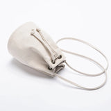 Mini Canvas Bucket Bag Crossbody Handbag 21*16cm