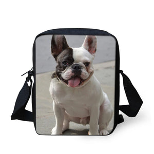 French Bulldog Print Mini Cross-body Bag for Girls Boys