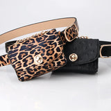 Women Mini Envelope Waist Bag PU Leather Clutch Cell Phone Purse