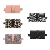 Women Envelope Waist Bag PU Leather Clutch Cell Phone Purse Chest Bags