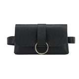 Mini Envelope Waist Bag PU Leather Clutch Cell Phone Purse Chest Bags Pouch