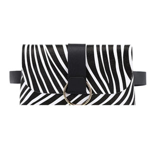 Mini Envelope Waist Bag PU Leather Clutch Cell Phone Purse Chest Bags Pouch