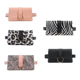 Mini Envelope Waist Bag PU Leather Clutch Cell Phone Purse