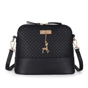 Pink Crossbody Bag for Women with Wide Shoulder Strap