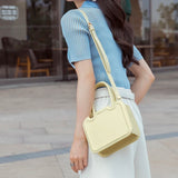 Women Mini Handbags Summer Flap Purse Candy Colors Small Shoulder Bag