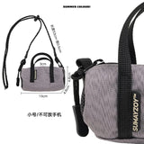 Checkered PU Leather Handbag Zipper Small Lady Shoulder Crossbody Bag