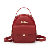 Women Mini Leather Shoulder Bag Small Schoolbag Ladies Travel Bag Mochila Sac