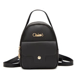 Women Mini Leather Shoulder Bag Small Schoolbag Ladies Travel Bag Mochila Sac