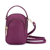 Women Mini Shoulder Bag Messenger Lightweight Nylon Handbag Waterproof Crossbody