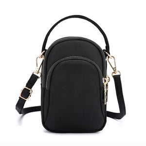Women Mini Shoulder Bag Messenger Lightweight Nylon Handbag Waterproof Crossbody
