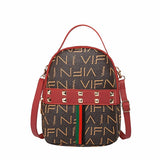 Women Mini Shoulder Bag Willow Ribbon Letter Pattern Small Backpack