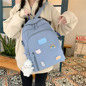 Women Mini Small Backpack Casual Travel Backpack Female PU Leather Shoulder