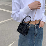 Print Straw Woven PU Leather Tote for Women