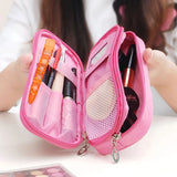 Women Cosmetic Bag Travel Organizer Makeup Clutch Waterproof Toiletry Pouch